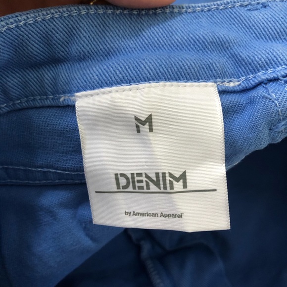 American Apparel Blue Jean Skirt M - Picture 4 of 4